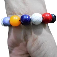 SSS ENTERPRISSES Feng Shui Colorful Beads Bracelet For Business Luck, Money & Well Being. Original Colorful Multicolor Gorgeous & Powerful-thumb3