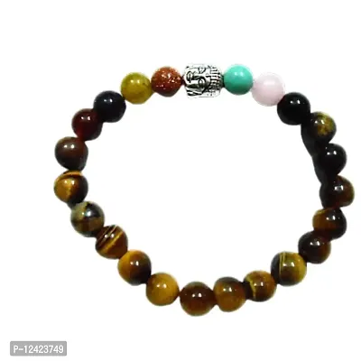 Buy Feng Shui Black Obsidian Carved Beaded Bracelet in Goldtone 6.50 Inches  138.00 ctw at ShopLC.