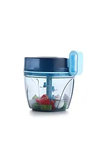 GRECY Nexus Handy Chopper L with 4 Blades for effortlessly Chopping Vegetables and Fruits for Your Kitchen (750ML)-thumb1