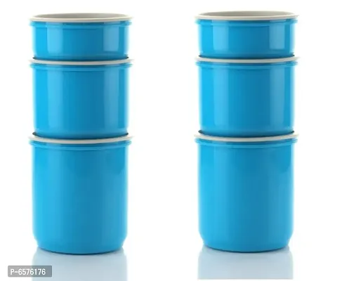 COLOR FULL CONTAINER 600-1200-1700 ML SET OF 6 PCS