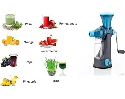 Plastic Hand Juicer Deluxe Fruit  Vegetable Manual Juicer Mixer Grinder With Steel Handle-thumb3