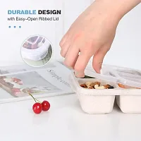 Reusable 4-Compartment Snack Containers for Kids and Adults-thumb3