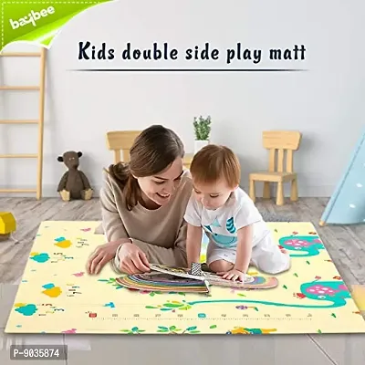 Baybee Baby Play Mat, Foldable Crawling Mat, Double Sided Water Proof Baby Mat, Multi-Purpose Floor Mat for Baby, Extra Thick Foam Mat Size W-176cm X H-195cm Playmat for Babies-thumb0