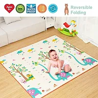 Baybee Baby Play Mat, Foldable Crawling Mat, Double Sided Water Proof Baby Mat, Multi-Purpose Floor Mat for Baby, Extra Thick Foam Mat Size W-176cm X H-195cm Playmat for Babies-thumb1