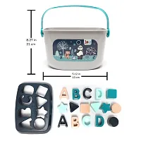 Tormeaw Firsts Block Shape  ABCD with Other Shape, Toys for 1 Year Old Girl Boy Kids-thumb4