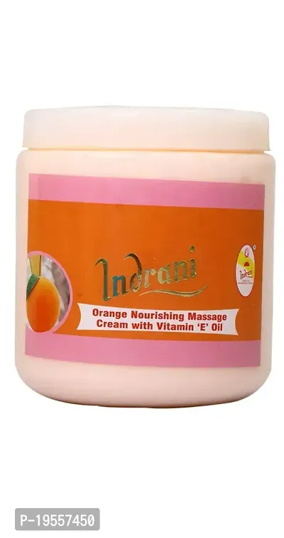 Indrani Orange Facial Massage Gel For Women Maintains Softness Of Skin 500 Gm-thumb3