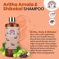 Indrani Aritha, Amla, Shikakai Shampoo With Conditioner 500ml-thumb2