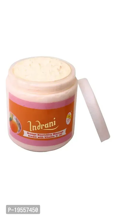 Indrani Orange Facial Massage Gel For Women Maintains Softness Of Skin 500 Gm-thumb4