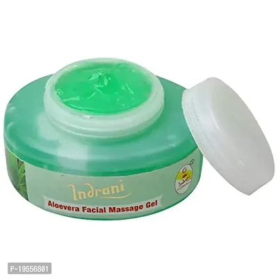 Indrani Alovera Facial Massage Gel For Women Makes Rejuvenates And Hydrates Skin 500 Gm-thumb2