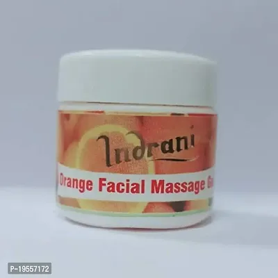 Indrani Orange Facial Massage Gel 10 gm Pack of 15