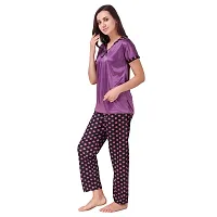 KEOTI Satin Night Suit Set/Nighty Set - Pack of 2-thumb2