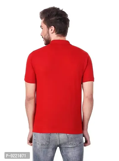 KEOTI Polycotton Polo Neck T-Shirt for Men - Pack of 3-thumb5