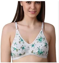 KEOTI Women's Regular Wear Printed Cotton Bra - Pack Of 6-thumb2