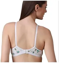 KEOTI Women's Regular Wear Printed Cotton Bra - Pack Of 6-thumb1