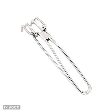 DreamBasket Stainless Steel Pakkad/Utility Tong for Kitchen (Pack of 3)-thumb3