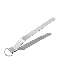 DreamBasket Stainless Steel Roti Chimta/Utility Tong (Pack of 2) for Kitchen Tool Set-thumb1