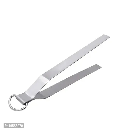 DreamBasket Stainless Steel Roti Chimta/Utility Tong (Pack of 2) for Kitchen Tool Set-thumb2