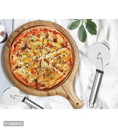 DreamBasket Stainless Steel Pizza Cutter for Kitchen-thumb4