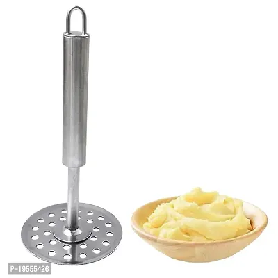 DreamBasket Stainless Steel Cheese Grater/Coconut Grater  Potato Masher/Pav Bhaji Masher for Kitchen Tool Set-thumb4