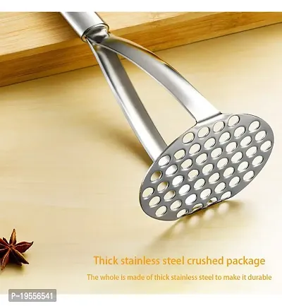 DreamBasket Stainless Steel Potato Masher/Vegetable Masher  Pakkad/Utility Tong for Kitchen-thumb4