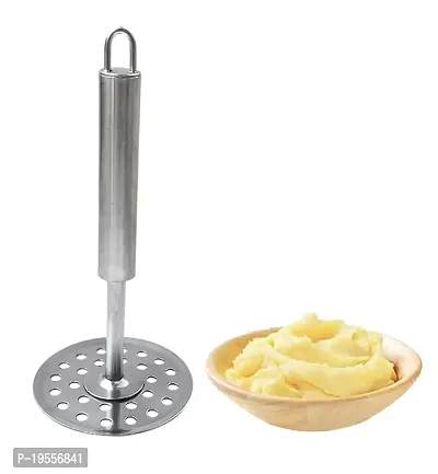 DreamBasket Stainless Steel Pakkad/Utility Tong  Potato Masher/Vegetable Masher for Kitchen-thumb4