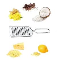 DreamBasket Stainless Steel Cheese Grater/Coconut Grater  Potato Masher/Pav Bhaji for Kitchen Tool Set-thumb2