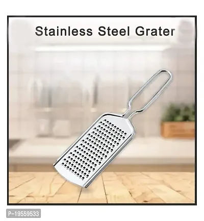 DreamBasket Stainless Steel Cheese Grater/Coconut Grater (Pack of 3) for Kitchen Tool Set-thumb2