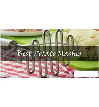 DreamBasket Stainless Steel Potato Masher for Kitchen Tool Set-thumb2