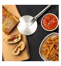 DreamBasket Stainless Steel Pizza Cutter for Kitchen-thumb2