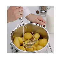 DreamBasket Stainless Steel Potato Masher for Kitchen Tool Set-thumb3