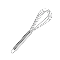 DreamBasket Stainless Steel Egg Whisk / Egg Beater (Pack of 4) for Kitchen Tool Set-thumb2