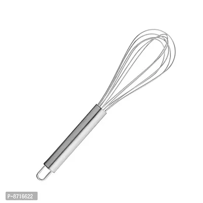 DreamBasket Stainless Steel Egg Whisk / Egg Beater (Pack of 4) for Kitchen Tool Set-thumb3