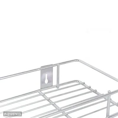 DreamBasket Stainless Steel Detergent Shelf Rack (Pack of 2) for Kitchen-thumb3