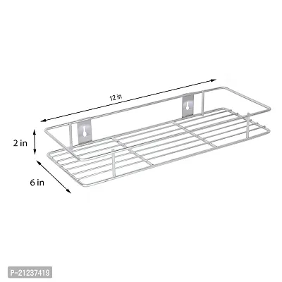 DreamBasket Stainless Steel Detergent Shelf Rack (Pack of 2) for Kitchen-thumb5