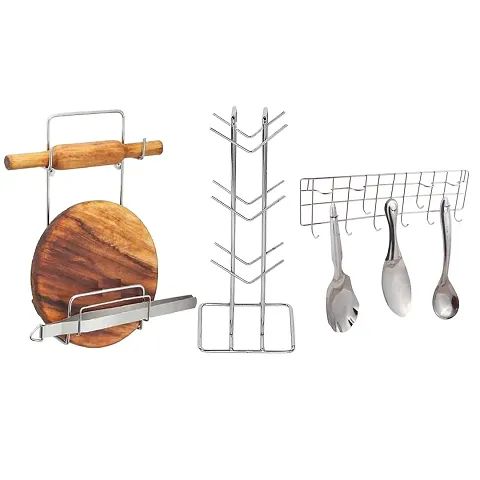 Combo of Kitchen Racks and Holders