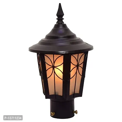 Axutum Store Pack of 1 Waterproof Gate Light Outdoor Light Lamp for Home Decorative Exterior/Outdoor Light/Gate Light/Garden Lamp Lights/Pillar Lamp (Medium)-thumb0