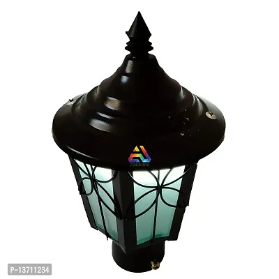 Axutum Store Pack of 1 Waterproof Gate Light Outdoor Light Lamp for Home Decorative Exterior/Outdoor Light/Gate Light/Garden Lamp Lights/Pillar Lamp (Medium)-thumb4