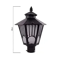 Axutum Store Waterproof Outdoor Lamp/Gate Light/Exterior Gate/Pillar/Garden Ceiling Light Lamp for Home ,Office,Bar, Restaurants (Black) Pack of 1-thumb2
