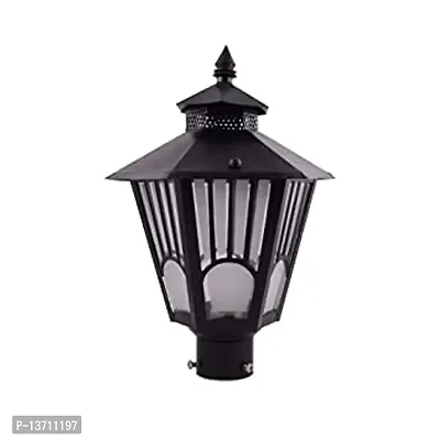 Axutum Store Waterproof Outdoor Lamp/Gate Light/Exterior Gate/Pillar/Garden Ceiling Light Lamp for Home ,Office,Bar, Restaurants (Black) Pack of 1