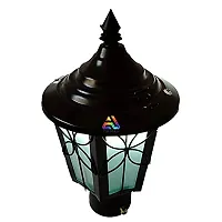 Axutum Beautiful Star Design Exterior/Outdoor Decorative Gate Light Lamp for Home/Office/Garden/Park/Farmhouse - Medium Size (Pack of 1)-thumb2