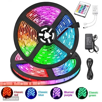 Classy 4.5 Meter Waterproof Strip Light RGB Color LED Strip with 24 Ir Remote Controller-thumb0