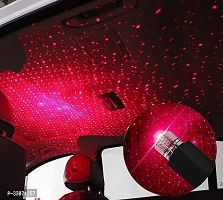 Projector Starry Lights Car Dome Light Red Interior Star Light Mini LED Laser USB Auto Decoration Night Galaxy Lamp Projector-thumb0