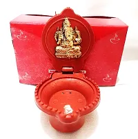 Water Sensor Activated LED Ganpati  Lakshmi Diya for Pooja, Dassehra, Diwali, Ganpati Festival, for Gifts  Decor at Home-thumb1