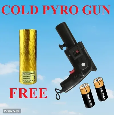 Cold Pyro Gun, Fire Gun For Party with 1 Cold Pyro Rifil-thumb0