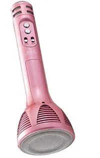 WS-1698 Handheld Wireless Microphone Mic with Audio Recording Bluetooth Speaker ( PINK )-thumb2