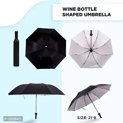 Portable Wine Bottle Umbrella, Random Color-thumb3