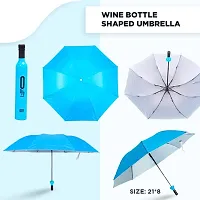 Portable Wine Bottle Umbrella, Random Color-thumb3