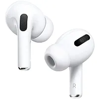 AIRPODS PRO WHITE COLOR 30 HRS PLAY TIME WITH NOISE CANCELLATION  + ID 116 PLUS SMART WATCH COMBO OFFER-thumb1