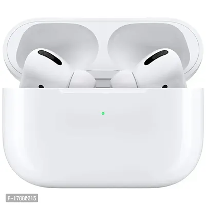 AIRPODS PRO WHITE COLOR 30 HRS PLAY TIME WITH NOISE CANCELLATION  + ID 116 PLUS SMART WATCH COMBO OFFER-thumb3