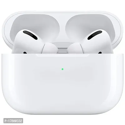 AIRPODS PRO WHITE COLOR 30 HRS PLAY TIME WITH NOISE CANCELLATION  + D20  PLUS SMART WATCH COMBO OFFER-thumb3